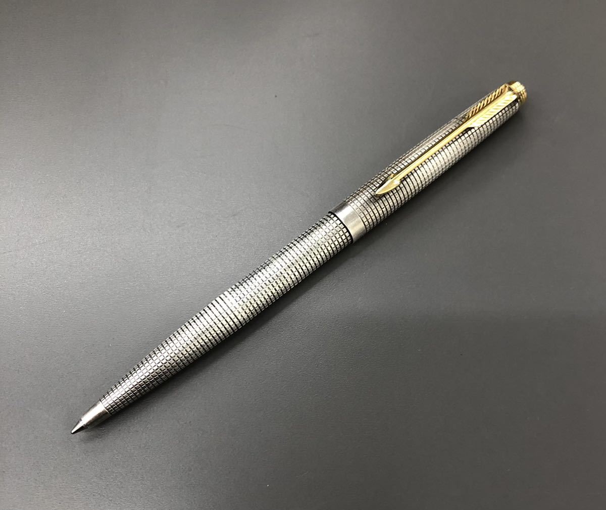 PARKER パーカー ボールペン スターリングシルバー ノック式 Made in 