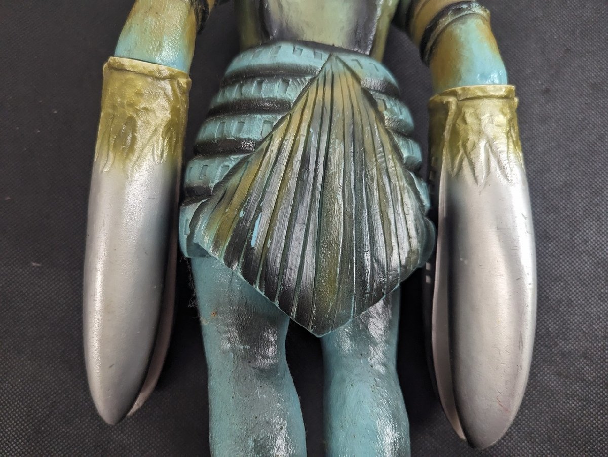 ◇M-690/当時物 バンダイ バルタン星人 ソフビ 1984年 全高約36.5cm