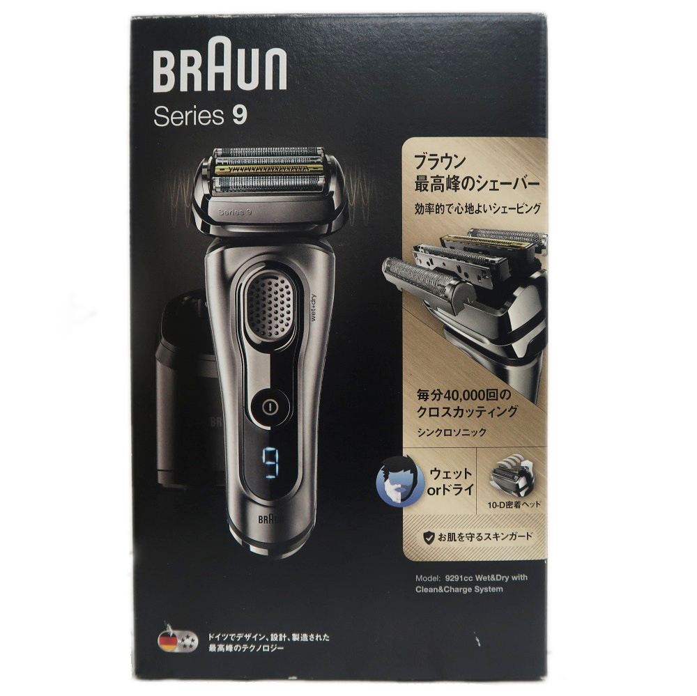 braun series 9 9291cc ➕カートリッジ 名東】ブラウン シリーズ9 シェーバー 9291CC 専用洗浄液カートリッジ