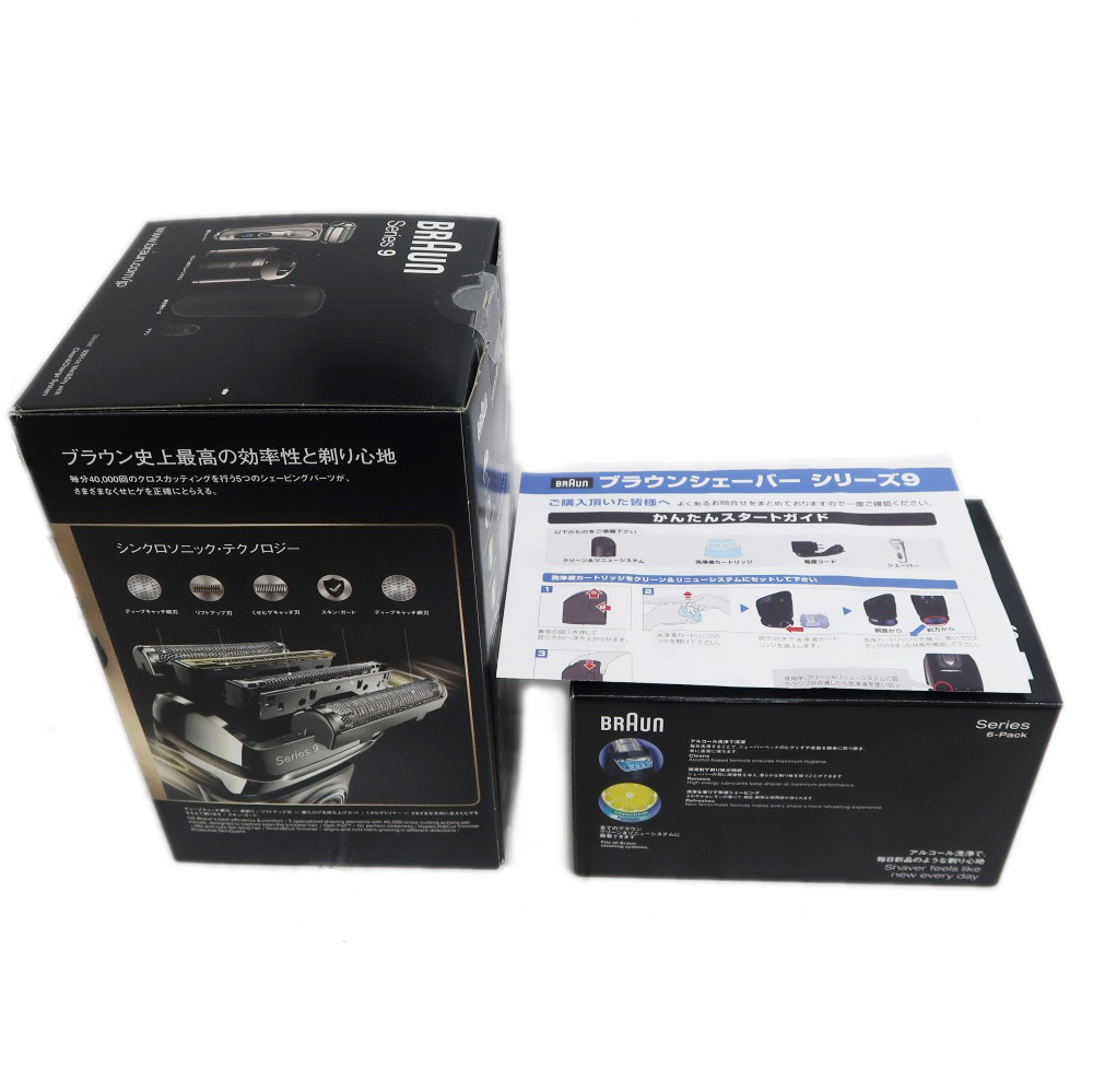 名東】ブラウン シリーズ9 シェーバー 9291CC 専用洗浄液カートリッジ