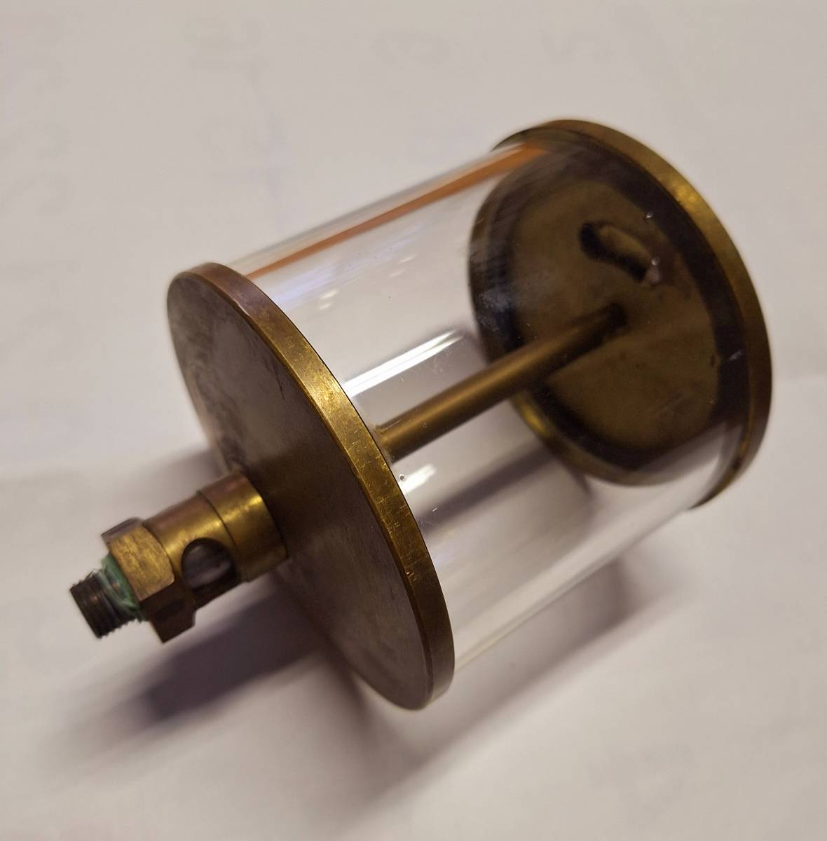 オール真鍮製 ガラスオイラー中古品 発動機 アンティーク 骨董 Yahoo