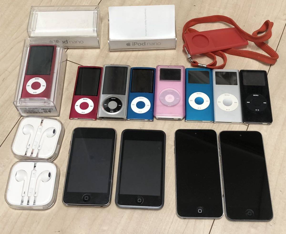 ジャンク 通電OK Apple iPod nano 11台まとめ売り A1236 x5/A1366 x5
