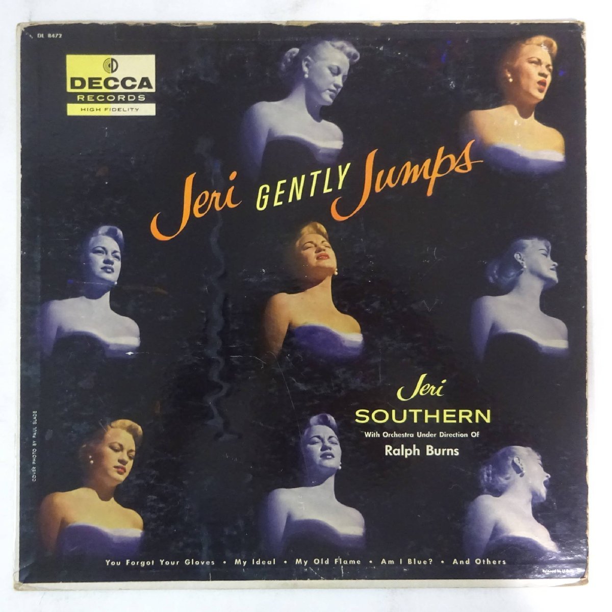 14025472;【US盤/DECCA/黒小ラベル/MONO/深溝】Jeri Southern / Jeri Gently Jumps
