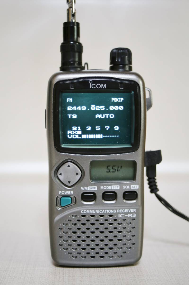 ICOM IC-R3 ( 簡易試験済み ） 受信機 ホビー、カルチャー 【公式通販】