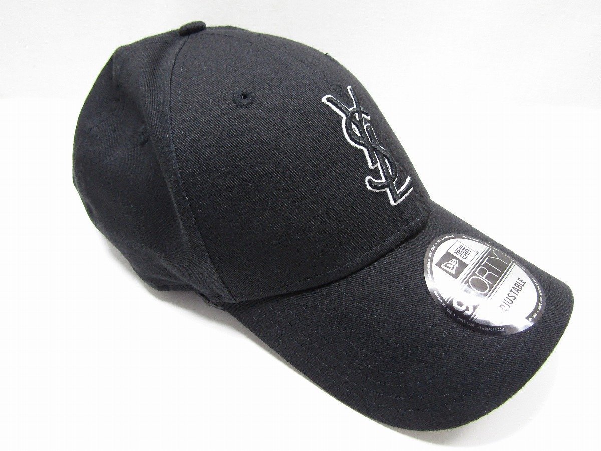 1円スタート 未使用品 SAINT LAURENT サンローラン NEW ERA ニューエラ 