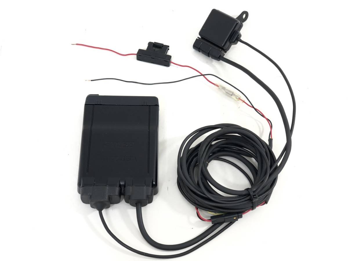 バイク用 ETC 車載器 アンテナ 一体型 MITSUBA ハンドルステー付き