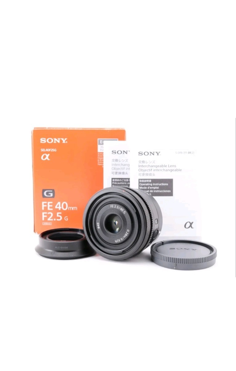 中古　SONY　FE 40mm F2.5 G SEL40F25G_1