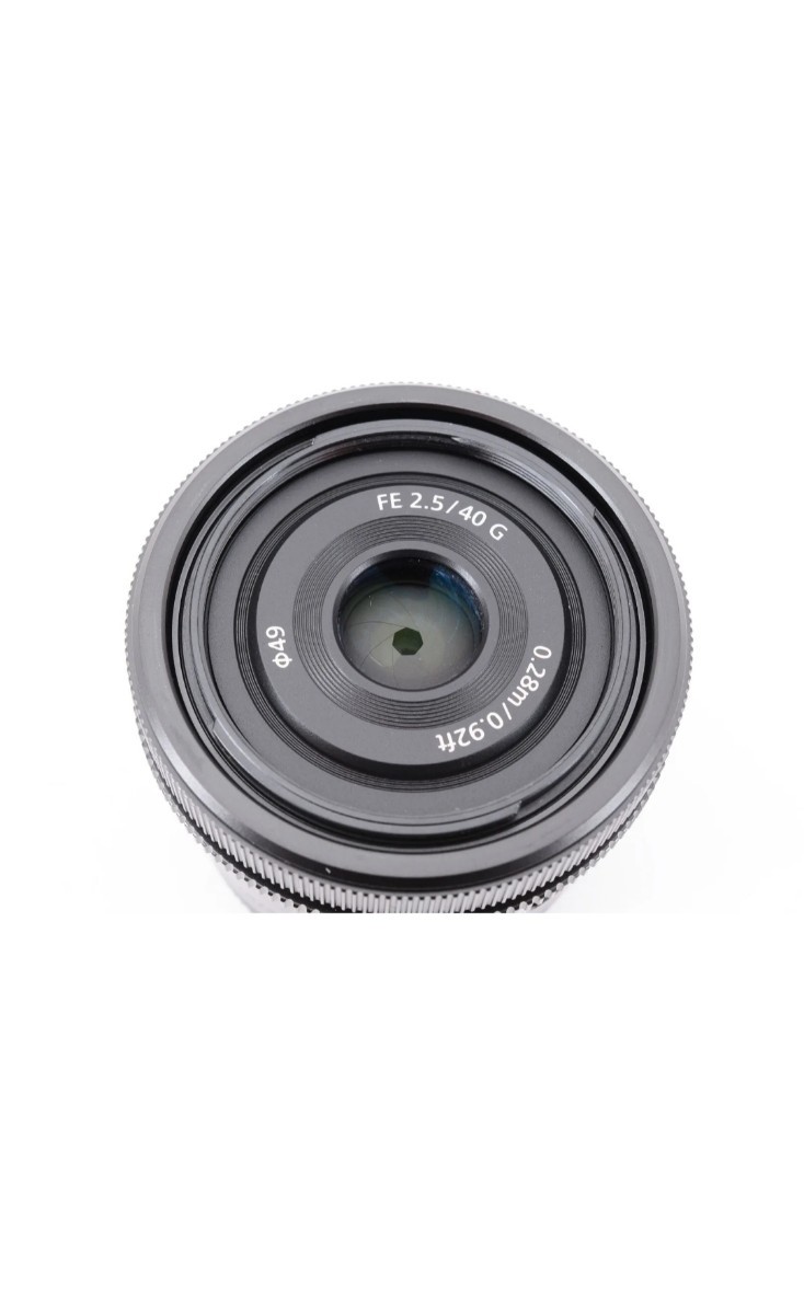 中古　SONY　FE 40mm F2.5 G SEL40F25G_10