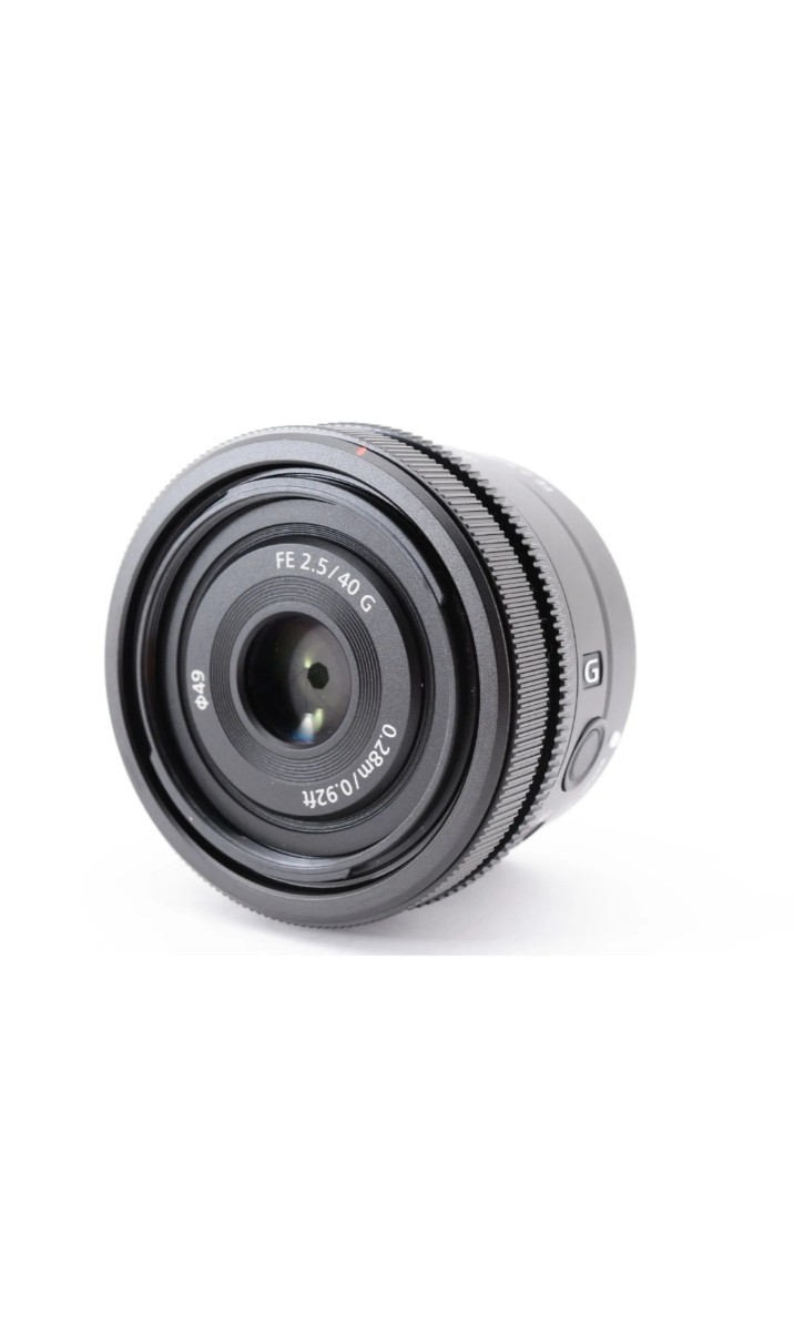 中古　SONY　FE 40mm F2.5 G SEL40F25G_2