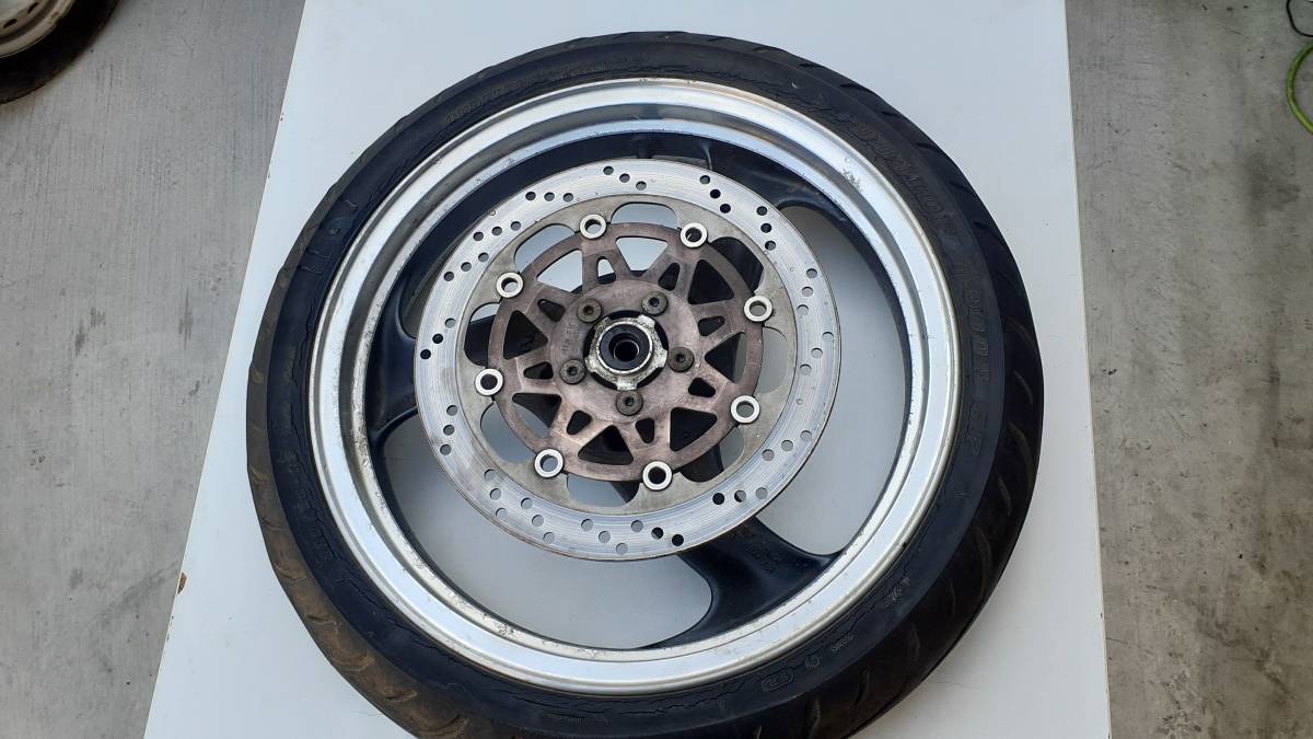 確認して頂く用 バリオス1型 A2タイプ フロントホイール カワサキ用 オートバイ