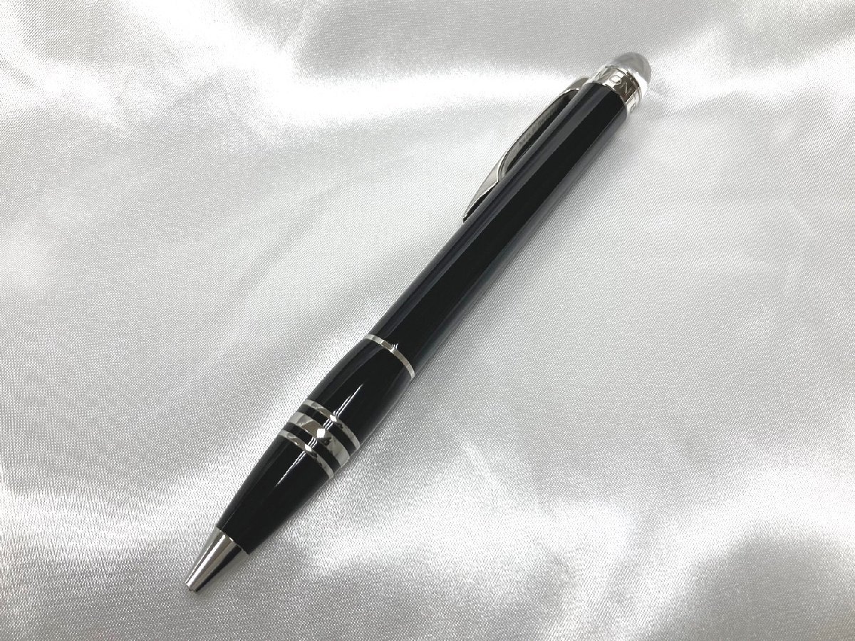 キングラム[01] MONTBLANC モンブラン スターウォーカー ボールペン　ブラック×シルバー【送料無料】N009