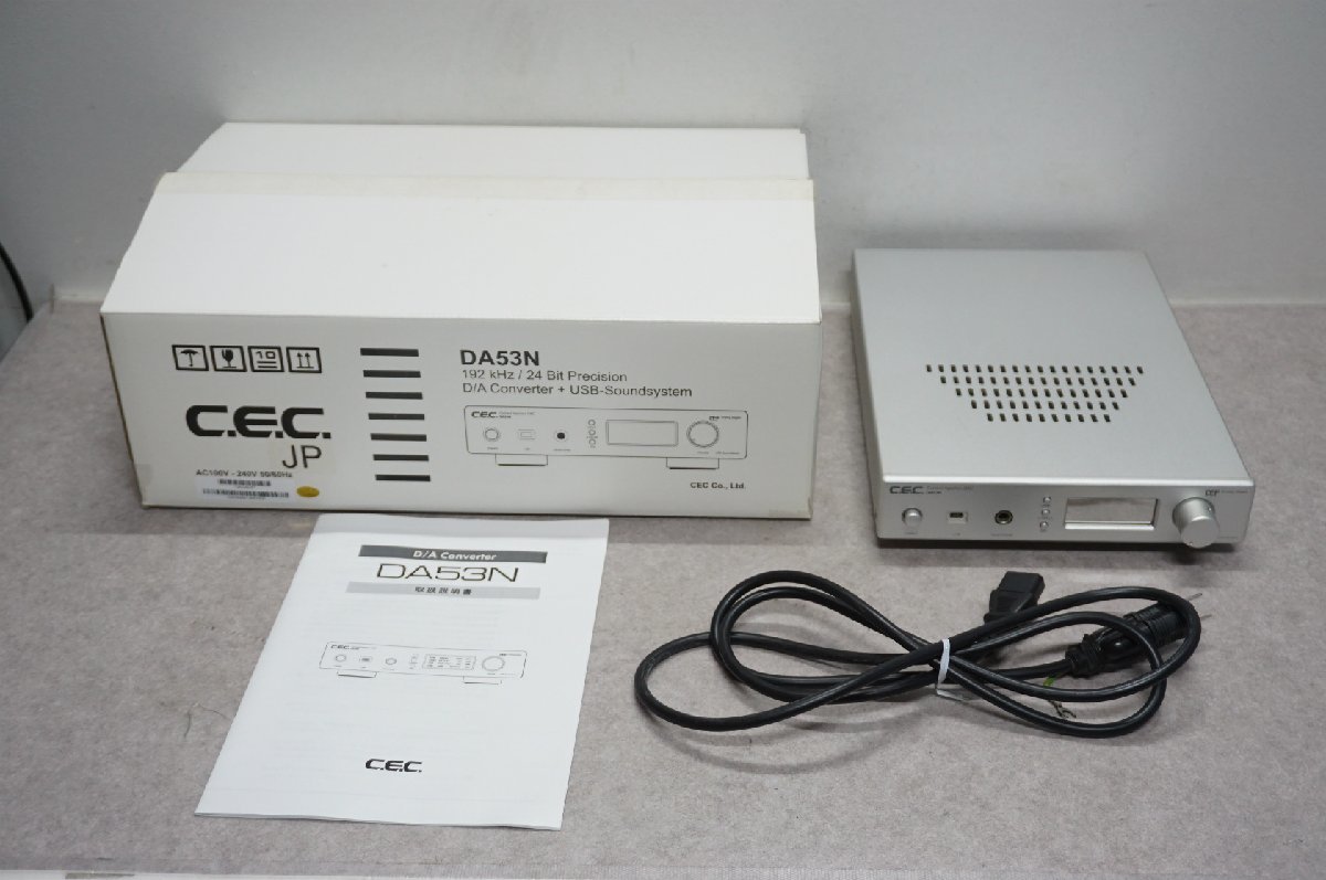 CEC DAコンバーター DA53N 美品】CEC DA53N KAI AIRBOW D/A