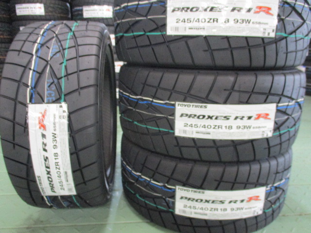  2023年製 ＴＯＹＯ 245/40R18 トーヨー プロクセス Ｒ１Ｒ 245/40-18 PROXES 4本価格 4本送料税込み￥84000 夏用(トーヨータイヤ)｜売買されたオークション情報、yahooの商品情報をアーカイブ公開 - オー 18インチ