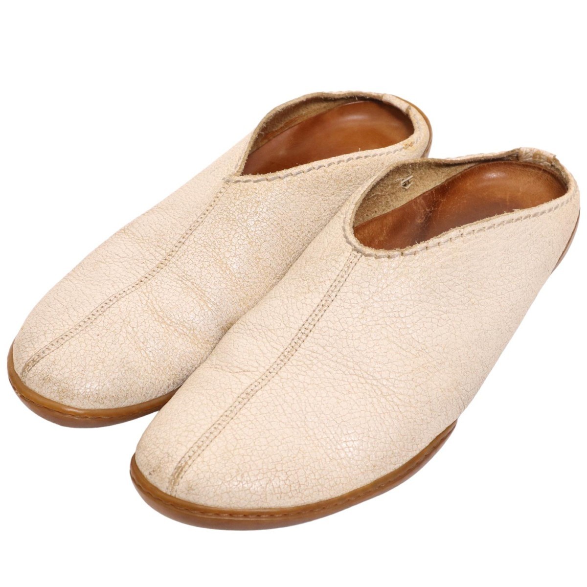 trippen for ISSEY MIYAKE / SPOON トリッペン イッセイミヤケ 牛革 カウレザー スリッポン 表記サイズ41