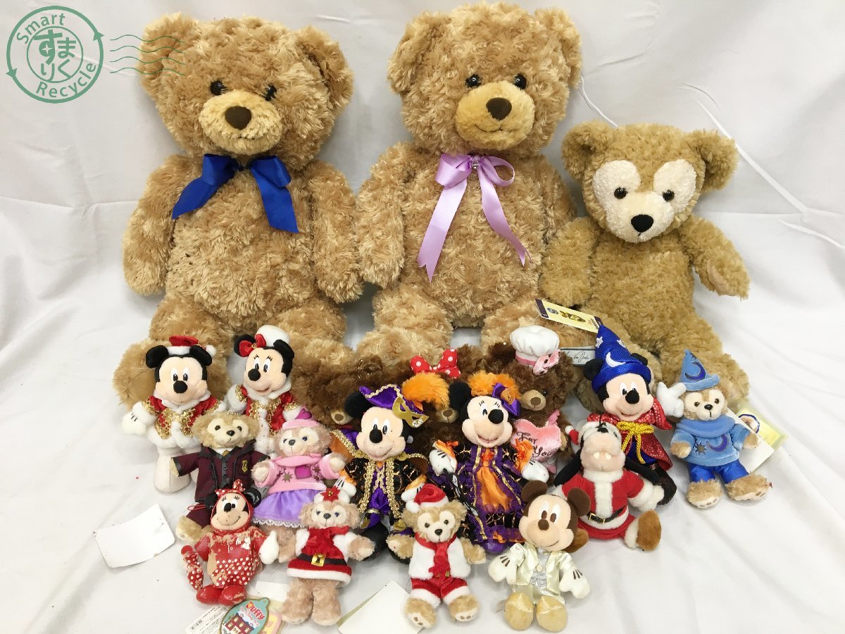 11422712　＊ ディズニー ぬいぐるみ まとめ売り ミッキー ミニー ダッフィー シェリーメイ グーフィー ユニベアシティ 中古