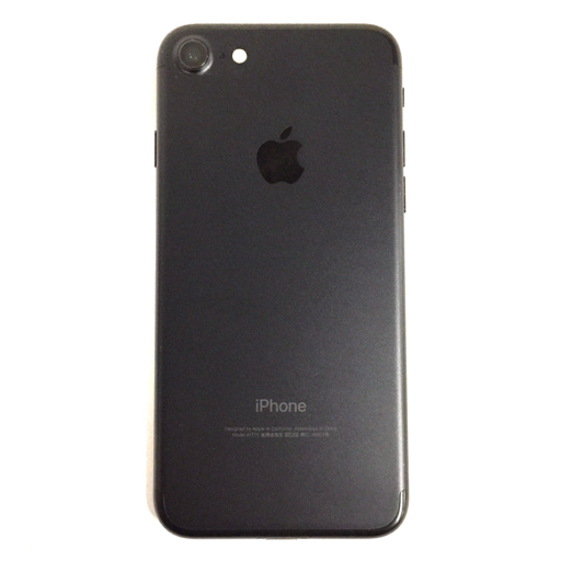 1円 au Apple iPhone7 32GB ブラック MNCE2J/A スマホ 本体 利用制限〇