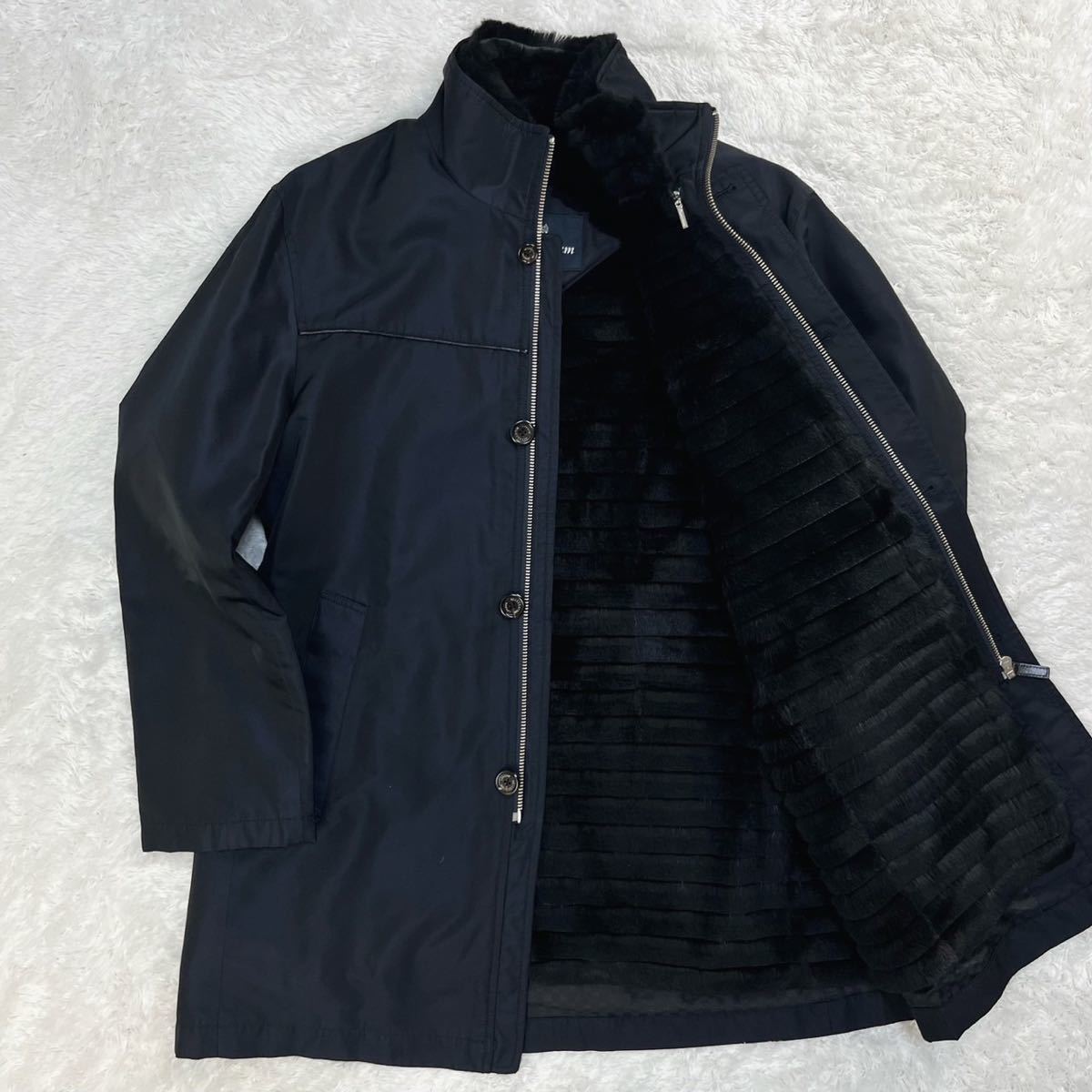 アクアスキュータム『至高の逸品』Aquascutum ジップジャケット L 