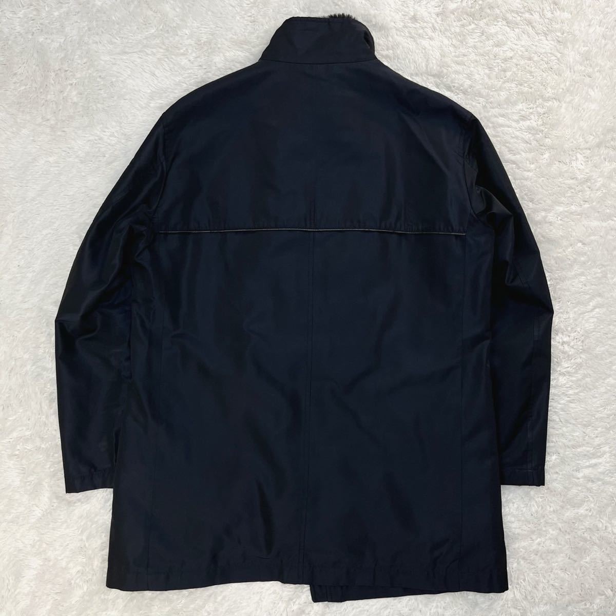 アクアスキュータム『至高の逸品』Aquascutum ジップジャケット L