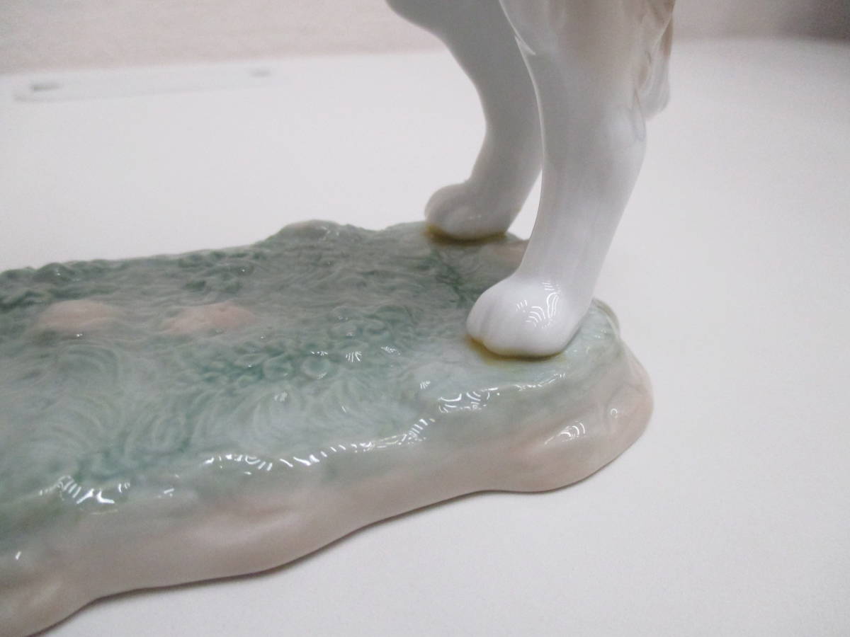 ブランド祭 リヤドロ ⑧ 待ってたよ 6903 LLADRO フィギュリン 女性 犬