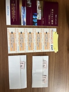 西武ホールディングス　株主優待券　西武鉄道　乗車券　３５枚　　さいたま　西武ライオンズ　内野指定席　簡易書留　送料無料