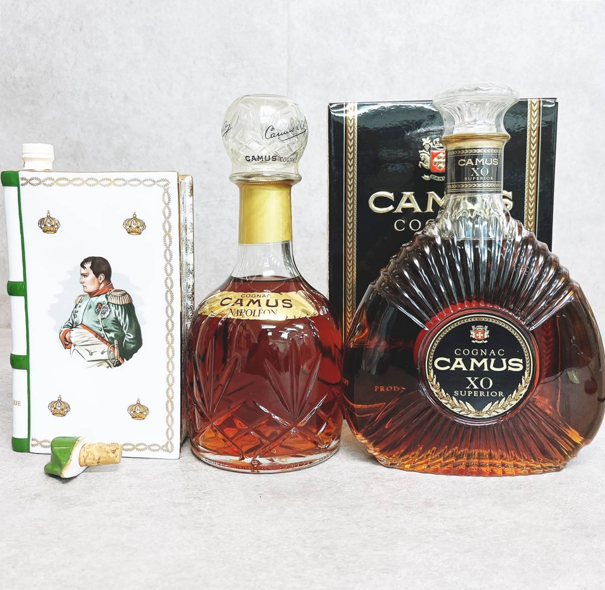 CAMUS カミュ ナポレオン ブック 700ml 40%【未開栓・古酒】4本セット