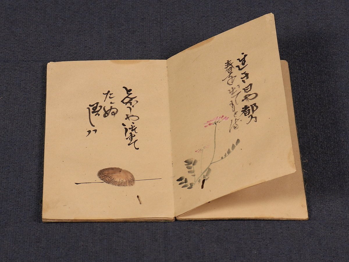 模写】【伝来】sh2091〈与謝蕪村〉俳画帖 俳人 画家 江戸時代中期 大阪