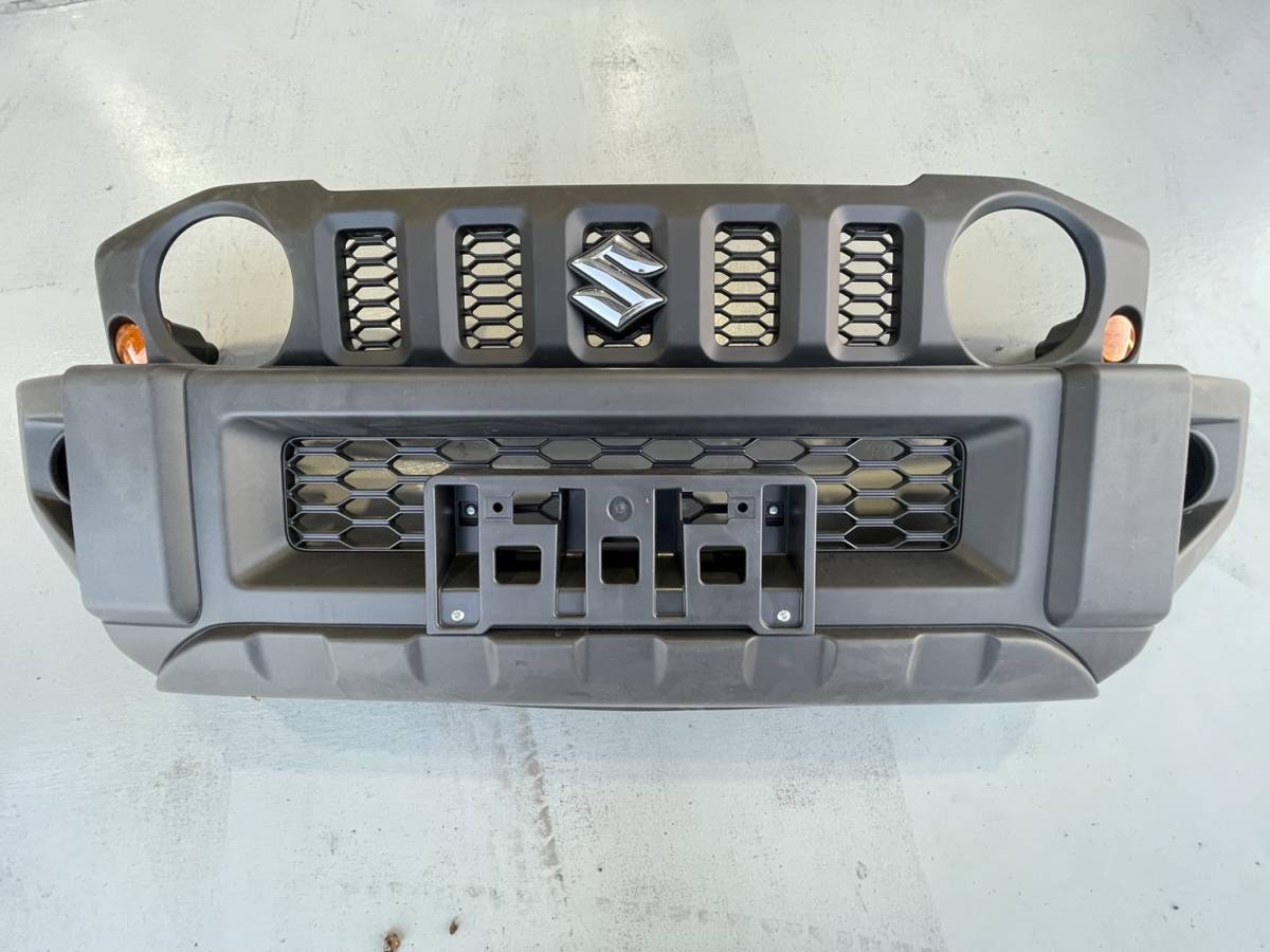 ジムニーシエラ 純正 ジムニーJB64 純正フロントバンパー 新車外し