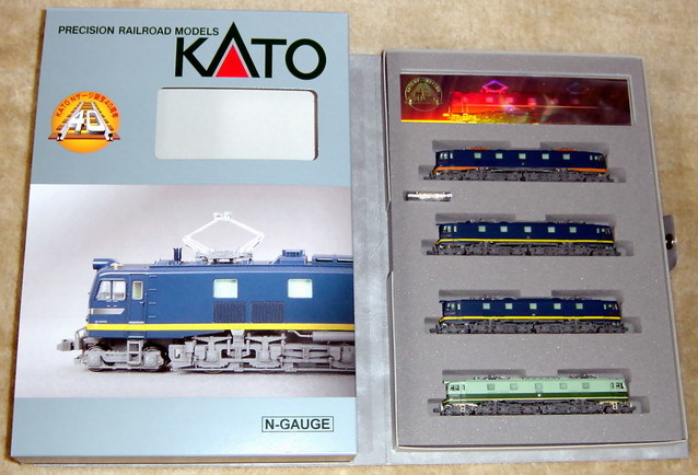 カトー 10-260 Nゲージ鉄道模型誕生40周年記念 EF58 試験塗装機 4両