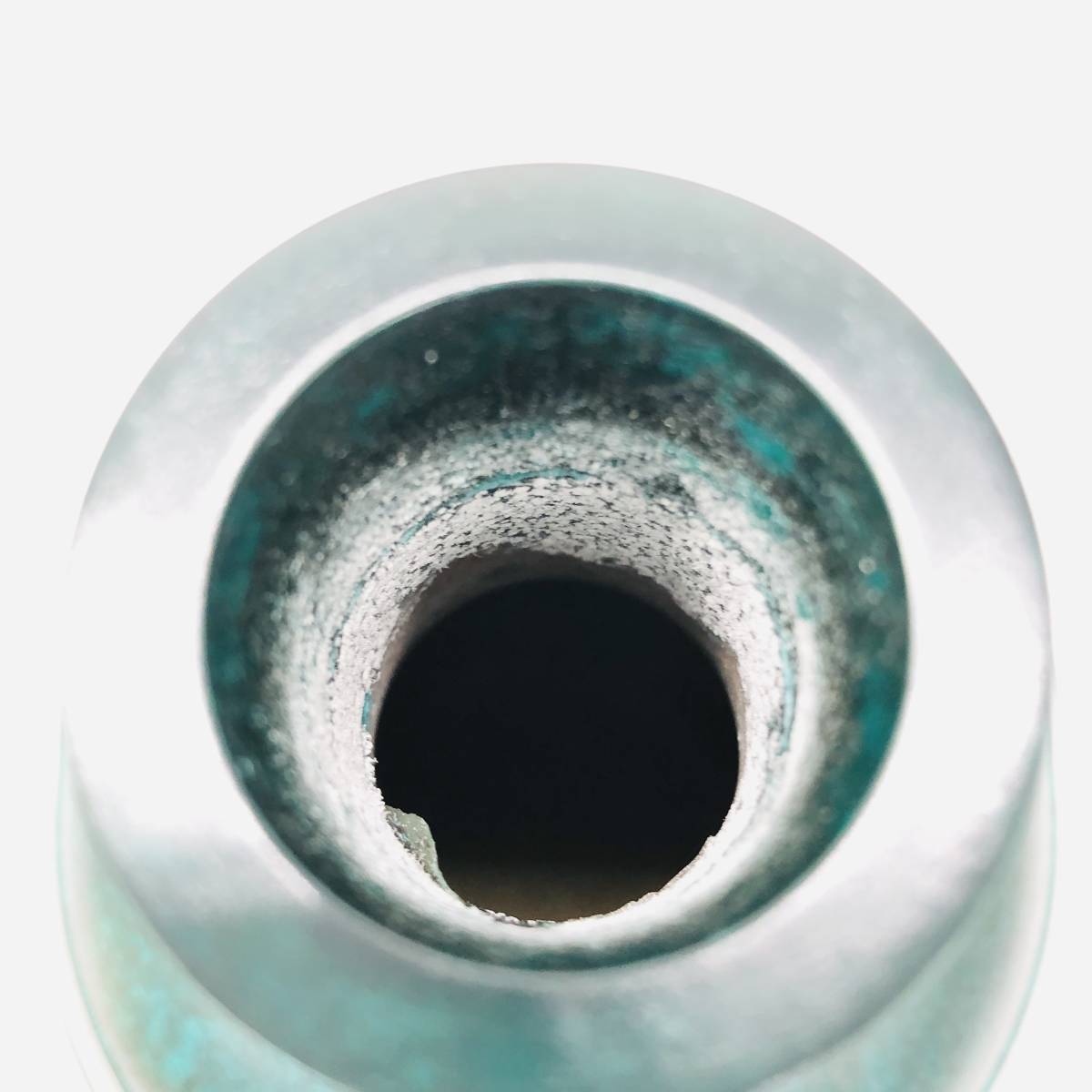 保管品 WAKO 和光 青銅壷 豊稜 蓮田修吾郎 一輪挿し 花瓶 花器 花生 花入 壺 生け花 飾壺 華道具 箱付_5