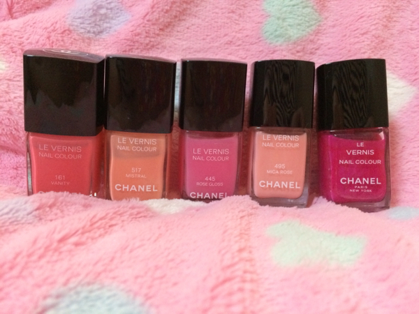 Chanel シャネル ネイルカラー ピンク系 5色セット ネイルカラー 売買されたオークション情報 Yahooの商品情報をアーカイブ公開 オークファン Aucfan Com