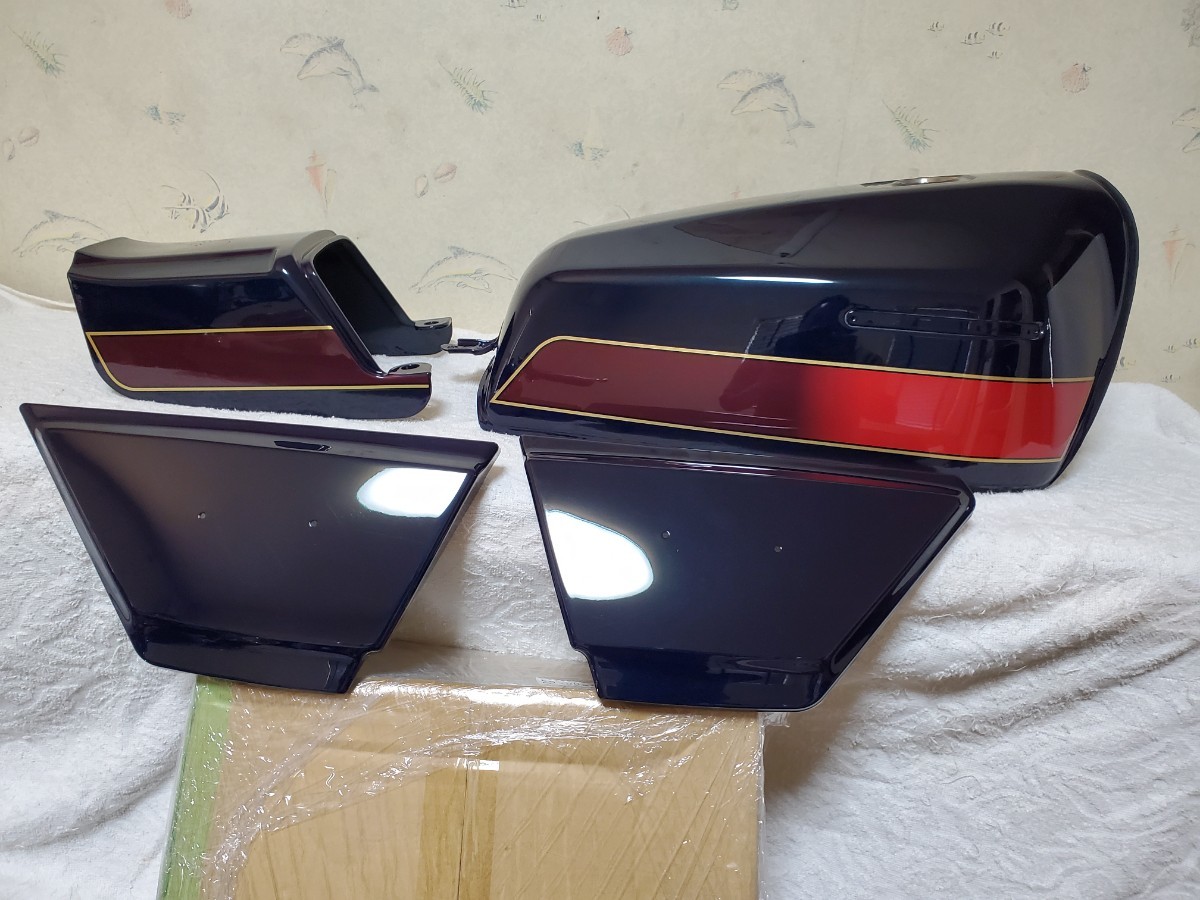 Z400FX純正カラー、ルミナスガンブルー外装セット美品、売り切り