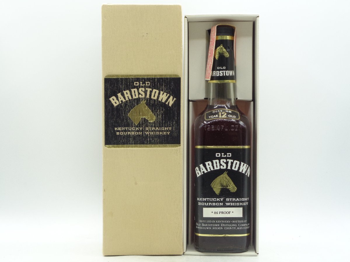 OLD BARDSTOWN 12年 オールド バーズタウン バーボン ウイスキー 箱入