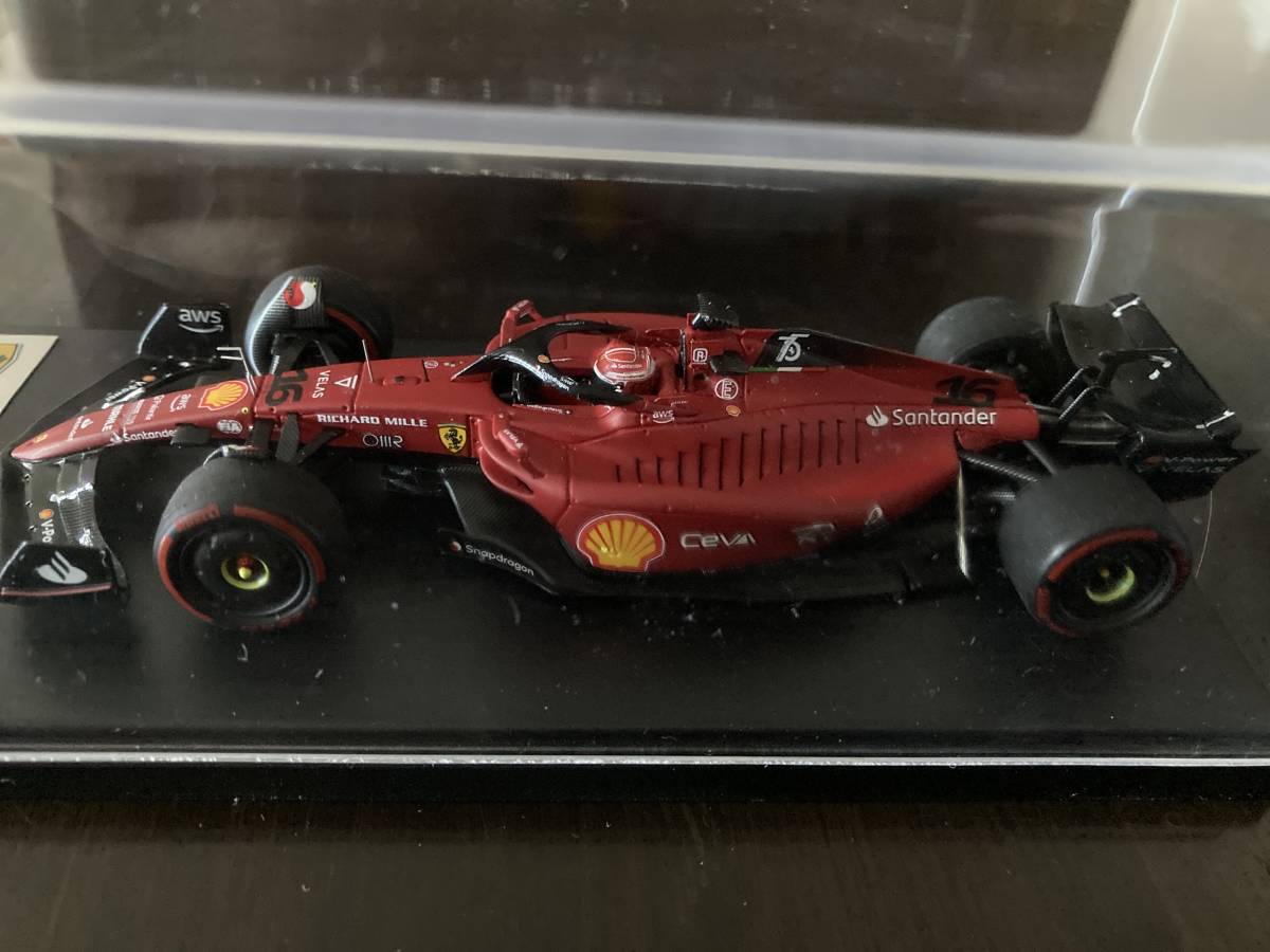 ルックスマート 1/43 フェラーリF1-75（ルクレール）2022年