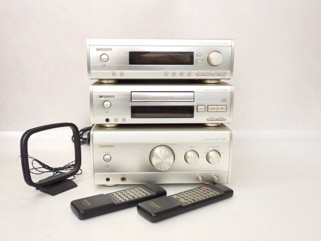 サンスイ SANSUI FM⁄AMチューナー 山水 - 動作確認済Sansui システム