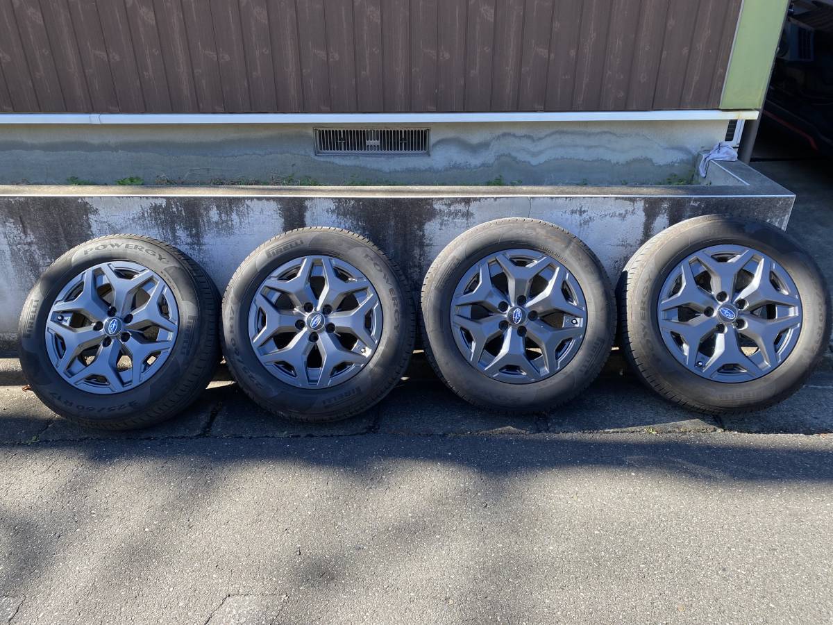 スバル SK フォレスター X-ブレーク 純正ホイールタイヤ4本セット