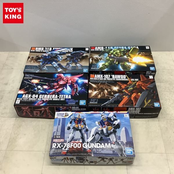 1円〜 HGUC他 1/144 ガーベラ・テトラ、アイザック 等