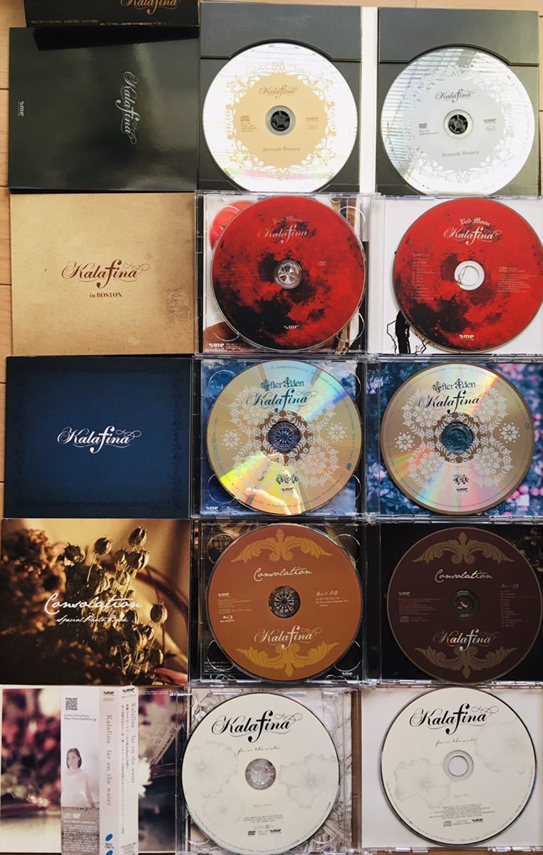 5枚セット】Kalafina /Seventh Heaven 〜far on the water 初回盤DVD