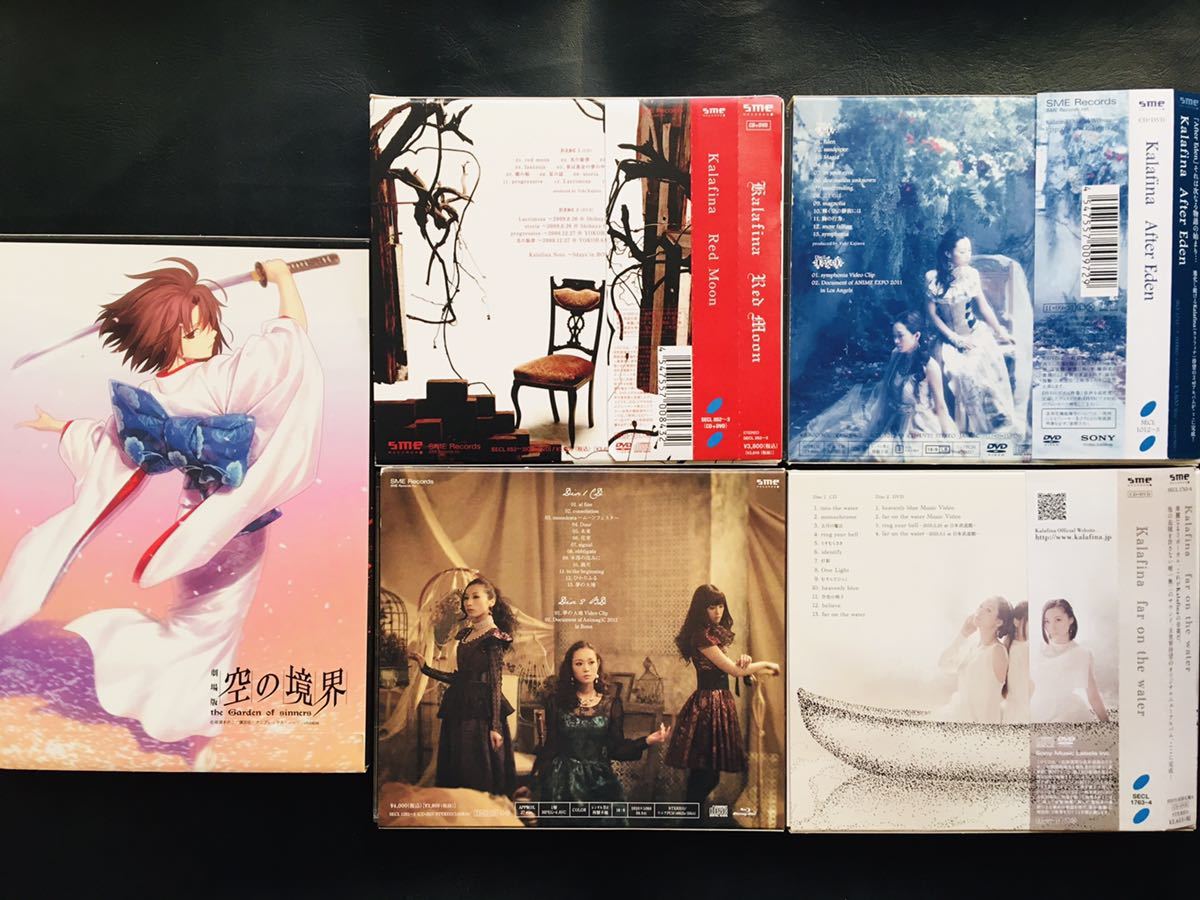 5枚セット】Kalafina /Seventh Heaven 〜far on the water 初回盤DVD