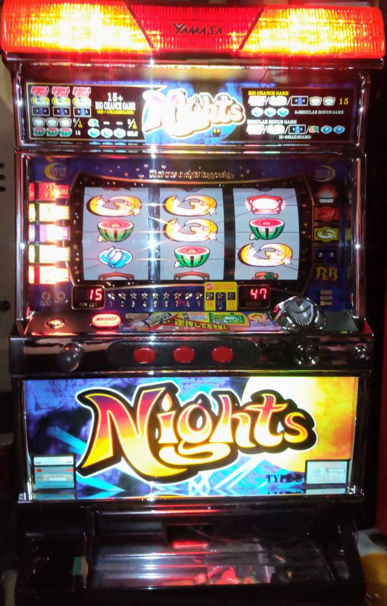 山佐４号機 ナイツ コイン不要機仕様