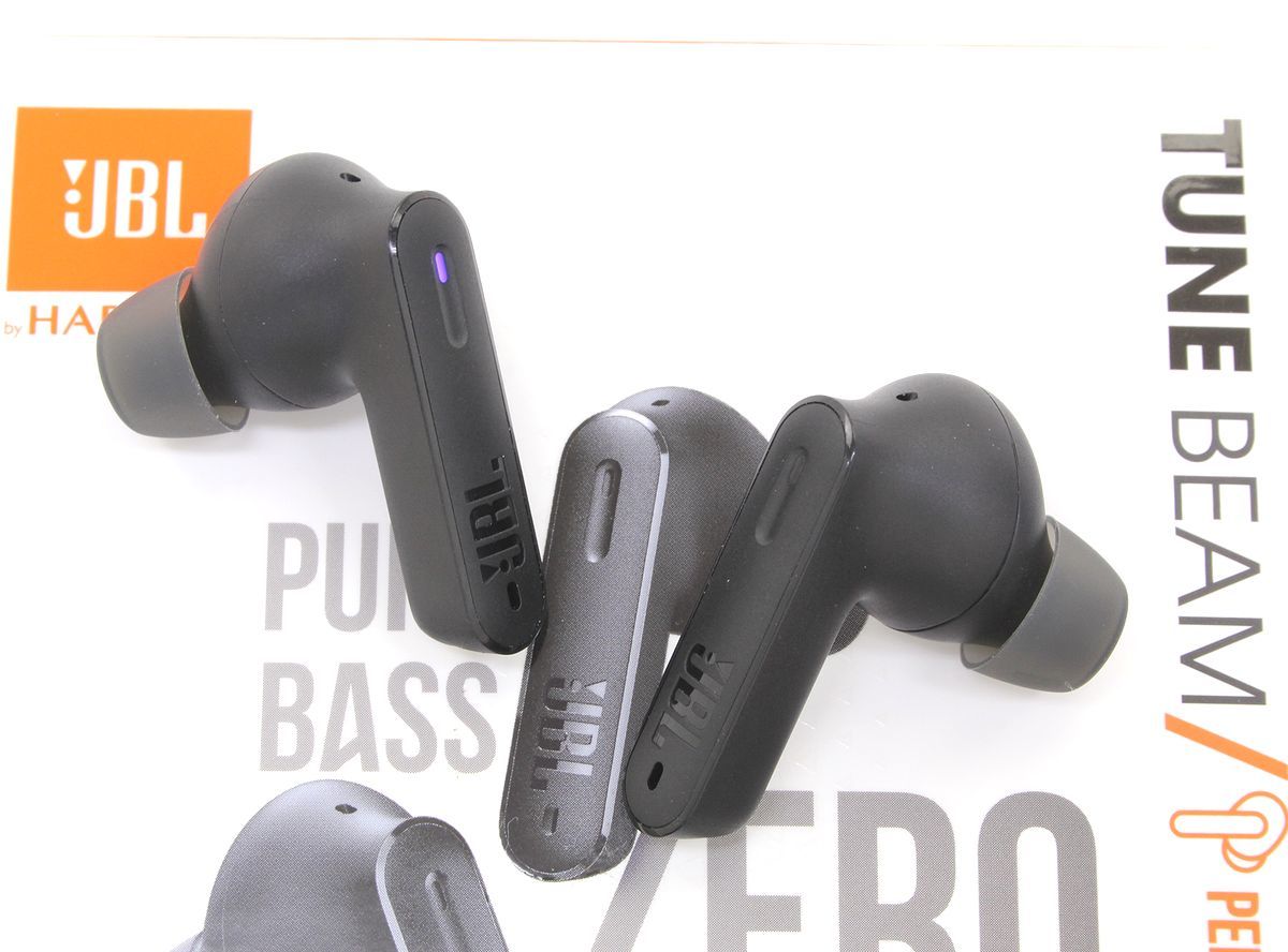 JBL★TUNE BEAM ブラック ノイズキャンセリング完全ワイヤレスイヤホン★JBLTBEAMBLK