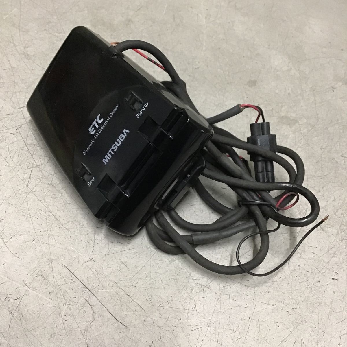 AA02-9 MSC-BE21 ミツバ アンテナ一体型 バイク用 二輪車用 ETC 車載器 