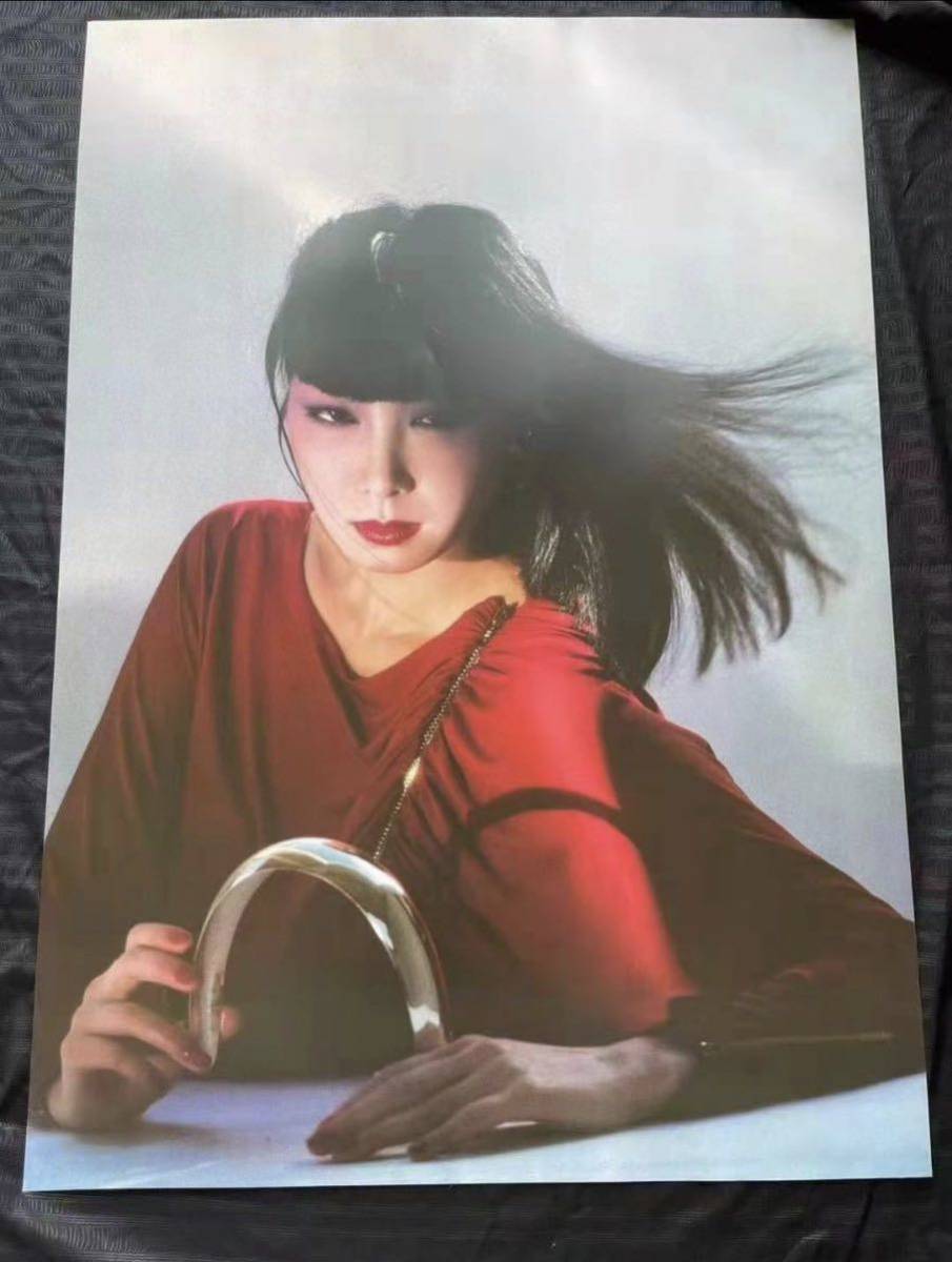 山口小夜子　資生堂　バックライトフィルム　ポスター　その７ 山口小夜子 資生堂 刷り見本 パリコレ ホスター B1(や行)｜売買された