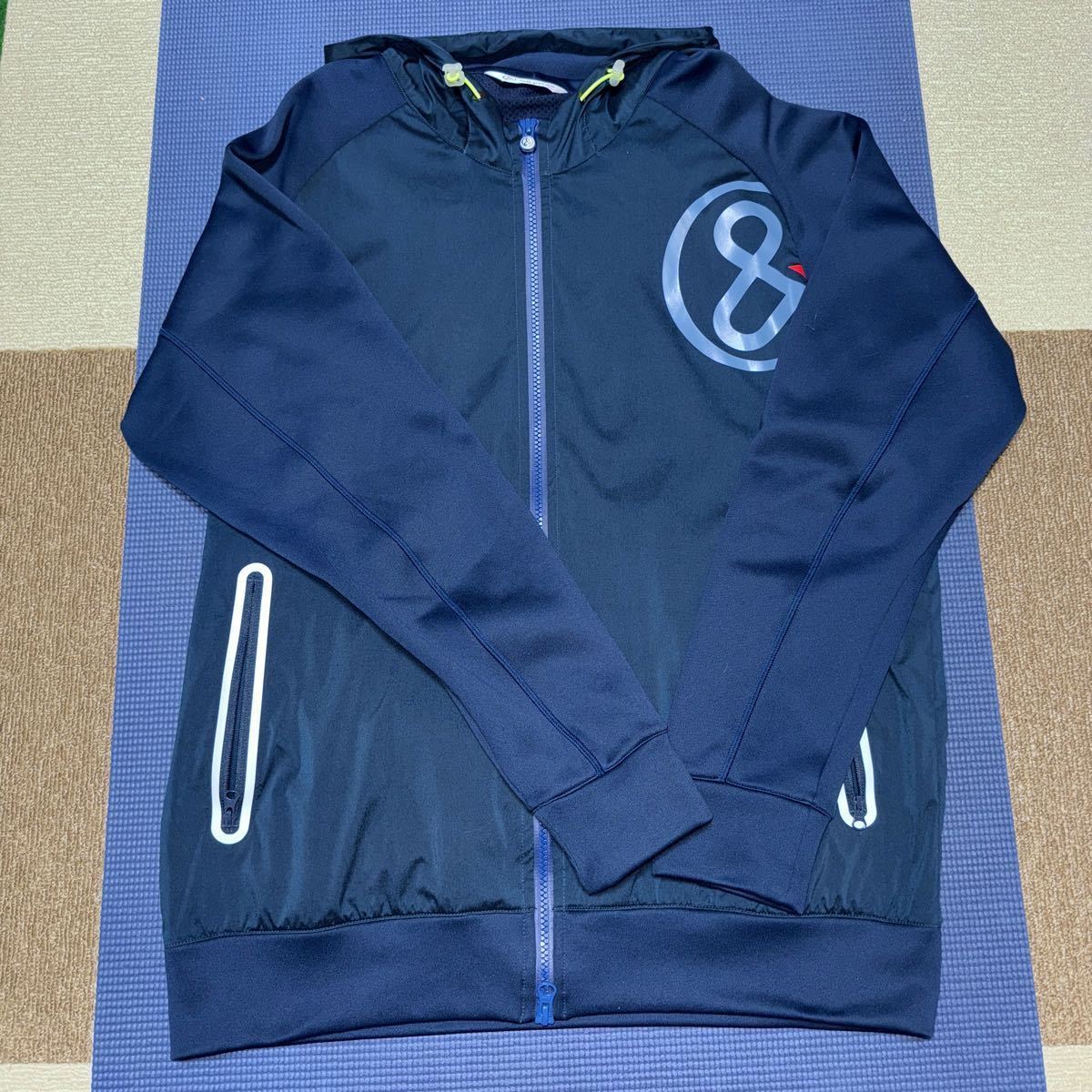 ☆アンパスィ andperse フード付きブルゾン　ＬＬ☆パーカー ジャケット ストレッチ ゴルフウェア 