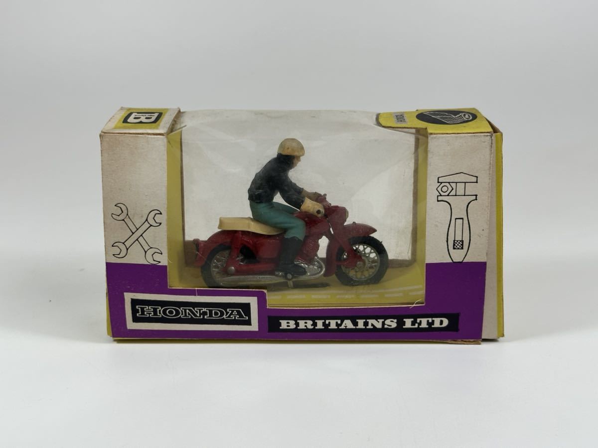 (s024) BRITAINS LTD HONDA 9687 ホンダ ミニカー バイク 当時物