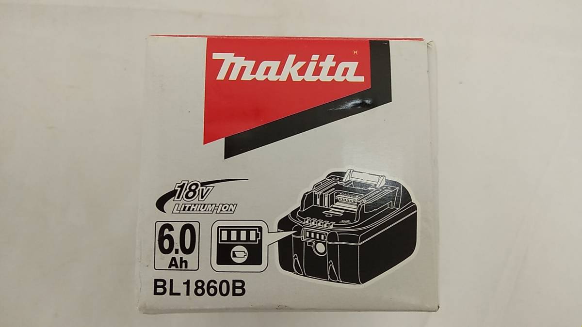 ◆◇中古品　makita 純正バッテリー　BL1860B　AA10-386◇◆