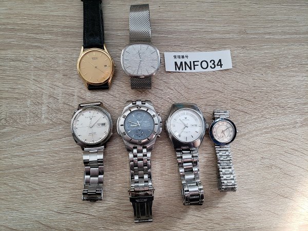 MNFO34 時計 腕時計 部品取り ジャンク品 おまとめ SEIKO 