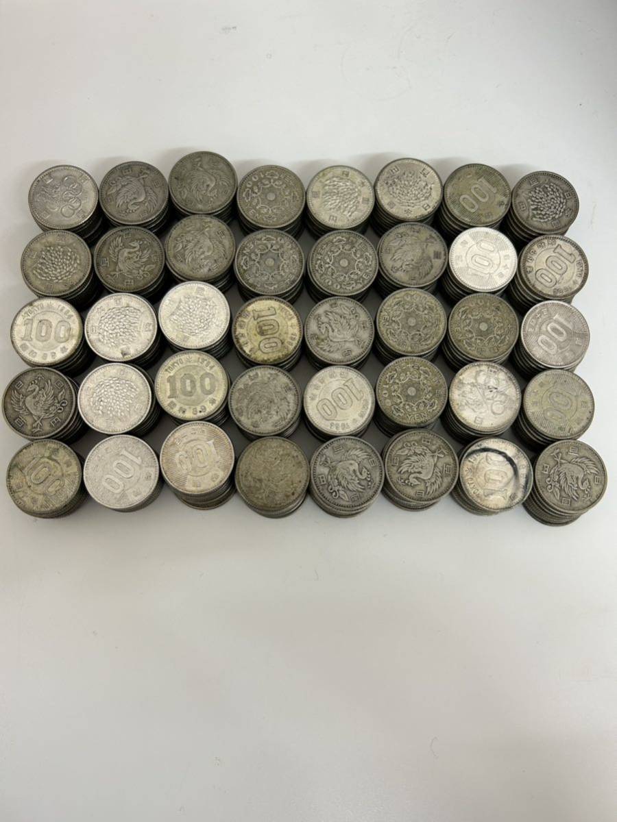 稲穂 100円銀貨 鳳凰 銀貨 100円 - 東京オリンピック 東京五輪 2737809