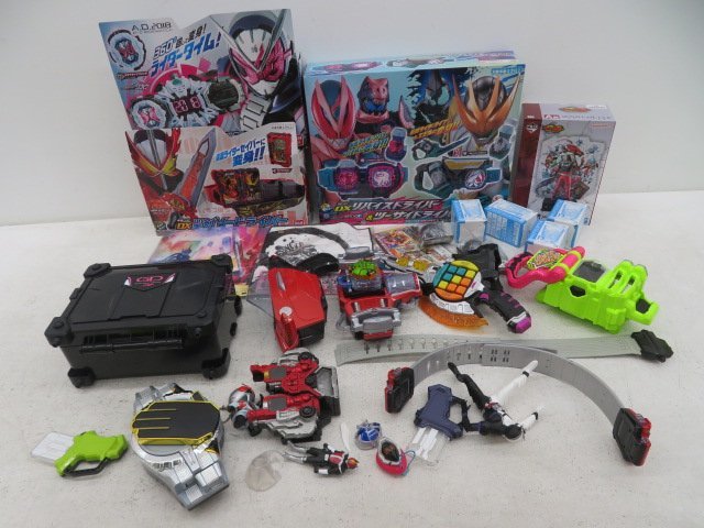 【ジャンク】平成ライダー他　特撮もの　おもちゃセット 仮面ライダー おもちゃ TOY 武器 ☆ジャンク品☆おもちゃ 龍騎