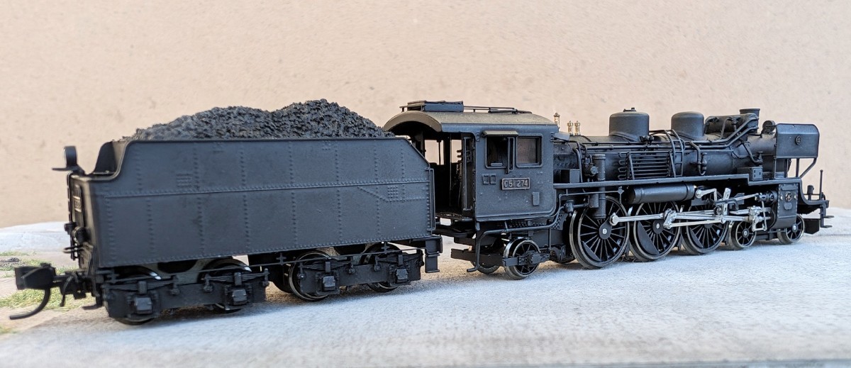 ワールド工芸 C51 274 後藤工デフ キット組立品 N)国鉄 C51-274号機