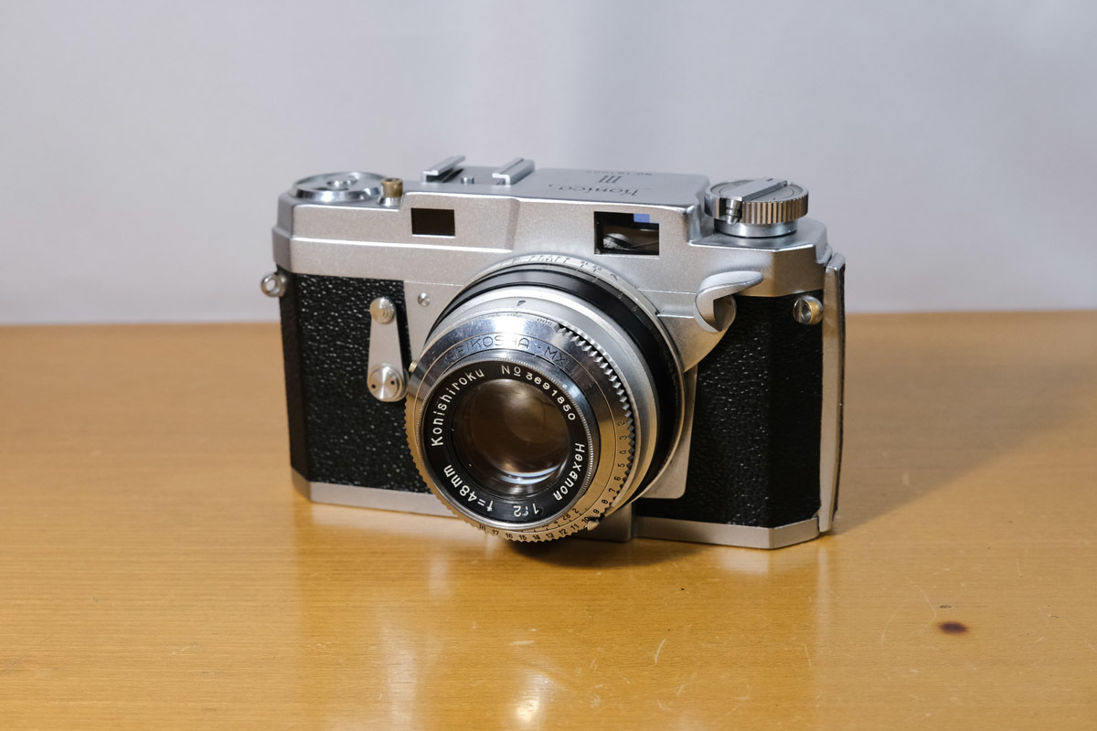 【完動品】コニカ III Hexanon 48mm F2 (撮影例あり) コニカ III型 48mm F2 撮影テスト済み 48mm Konica Hexanon 整備済み 3